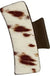Cowhide Patterned Genuine Leather Hair Claw Clips - LECCE