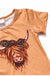 Cows Printed Cheetah Fringe Skirt 2 Pcs Set - LECCE