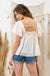 Crochet lace top - LECCE