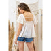 Crochet lace top - LECCE