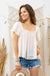 Crochet lace top - LECCE
