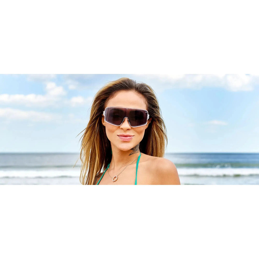 Cross Island Shield Sunglasses - LECCE