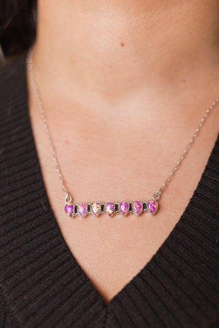 Set the Bar High Sterling Silver Necklace - MADE TO ORDER Krush Kandy