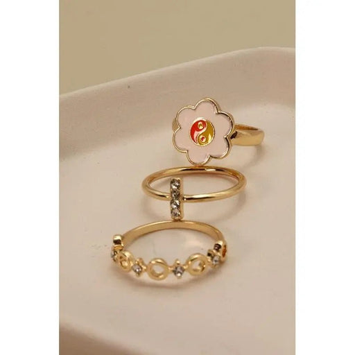 Daisy Ring Set - LECCE