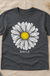Daisy Smile T-shirt flat lay