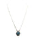 Checkered Spade Necklace Snowing West