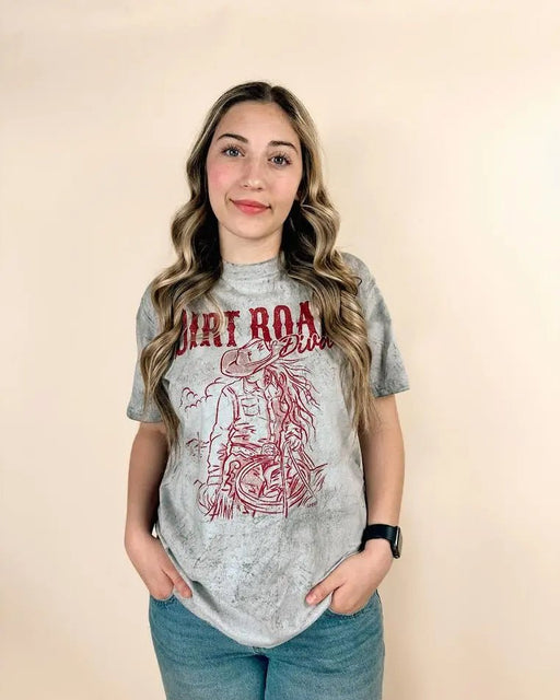 Dirt Road Diva Graphic Tee - LECCE