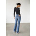 Distressed Flare Jeans - LECCE