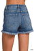 Distressed Hem Denim Shorts - LECCE