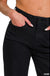 Distressed Knee Flare Crop High - waist Pants - LECCE