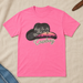 Don't Be All Hat And No Cowboy T-shirt flat lay