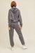 Draped Fleece - Lined Hoodie & Jogger Set - LECCE