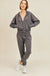 Draped Fleece - Lined Hoodie & Jogger Set - LECCE