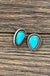 Drop Stone Stud Earrings - LECCE
