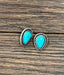 Drop Stone Stud Earrings - LECCE