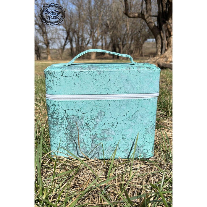 Turquoise Herd Makeup Box