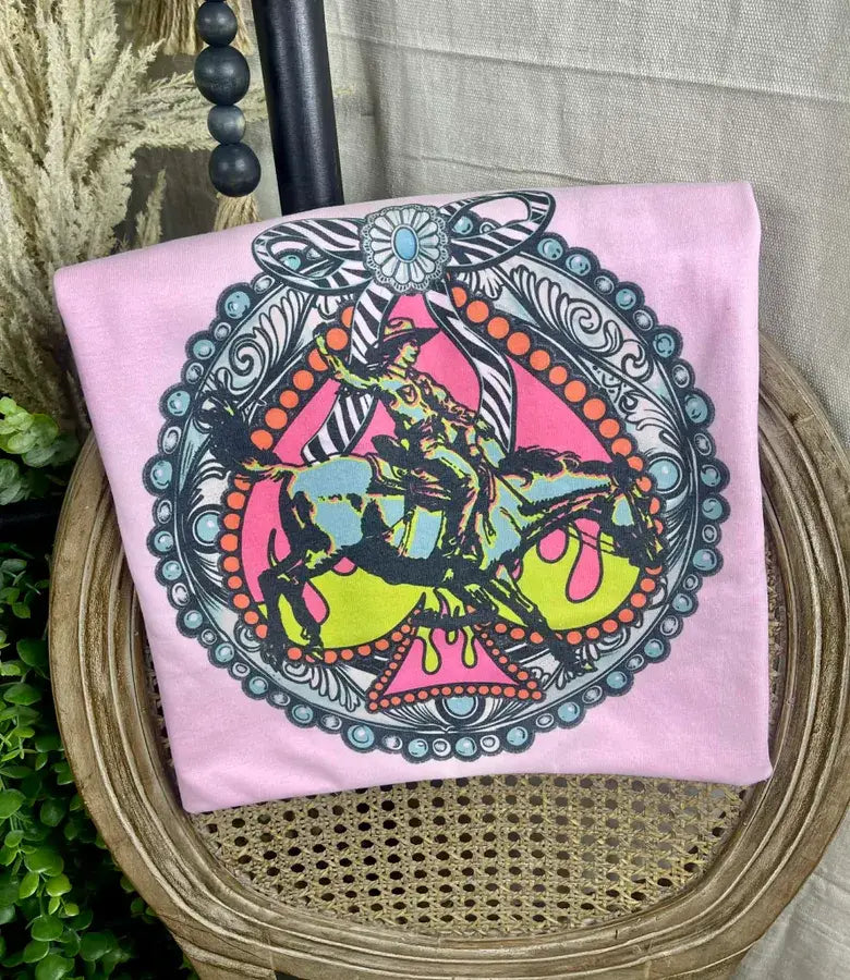 Cowgirl Concho (Gildan Tee) 1/2 Penny Wholesale