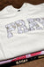 Pray Graphic Heavy Cotton Tee in Sand front view