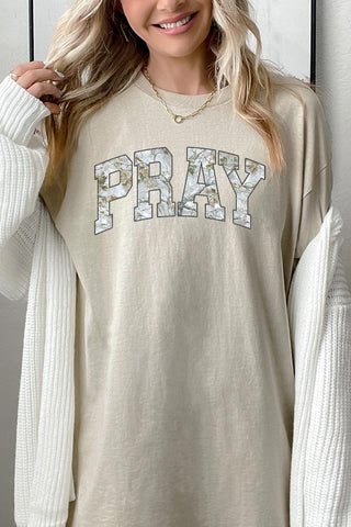 Pray Graphic Heavy Cotton Tee