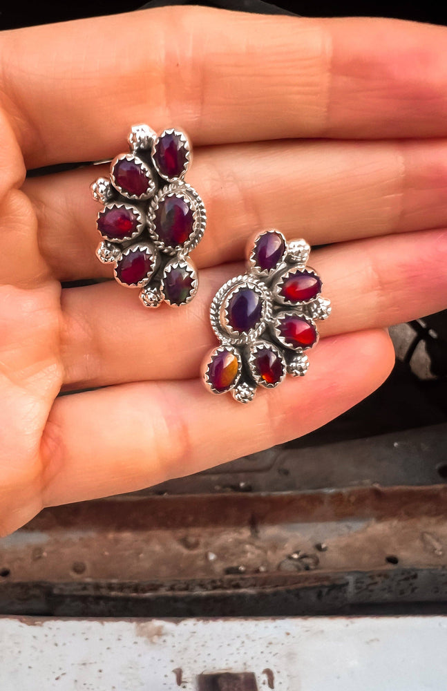 Cute Little Half Cluster Blossom Earrings - MADE TO ORDER Krush Kandy