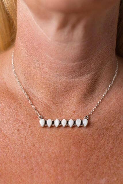 Set the Bar High Sterling Silver Necklace - MADE TO ORDER Krush Kandy