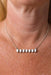 Set the Bar High Sterling Silver Necklace - MADE TO ORDER Krush Kandy