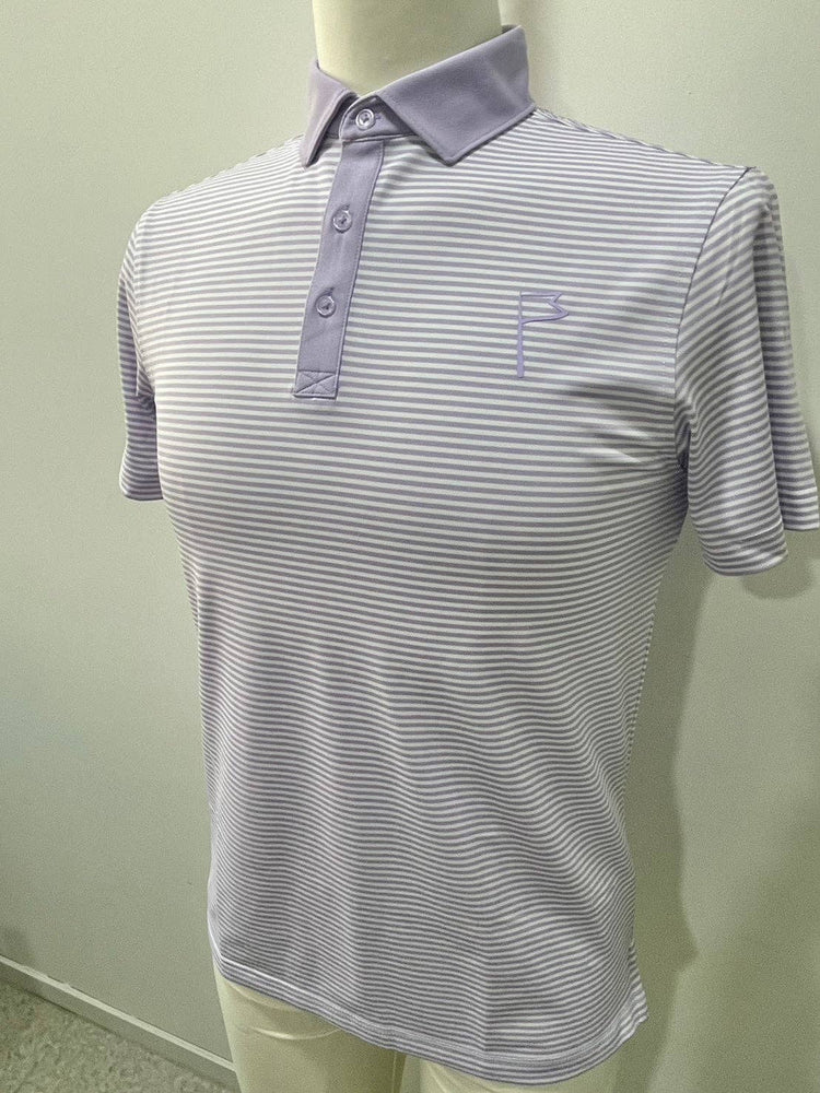Performance Polo - Make Waves - Lavender Honey Hole Outdoors