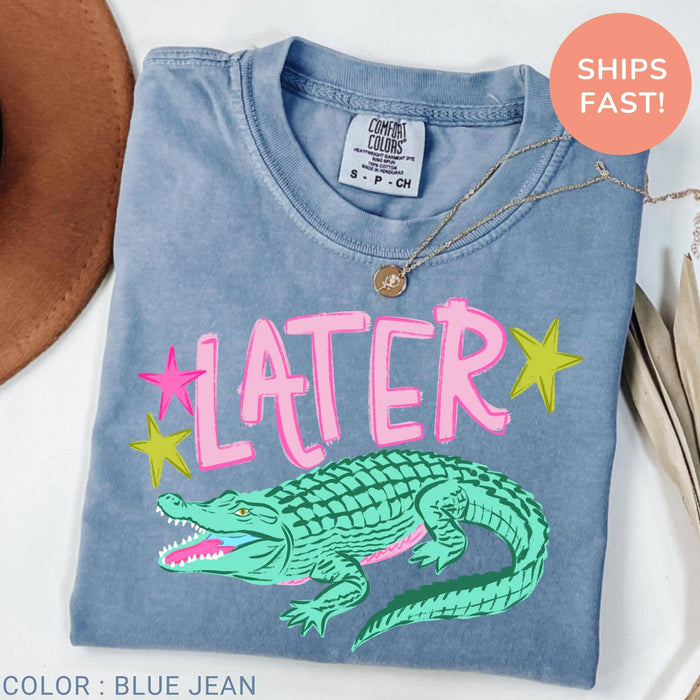 Comfort Colors  After A While Crocodile Summer Vacation Tee