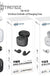 Earbuds w/Case - Compatible with All Smartphones - LECCE
