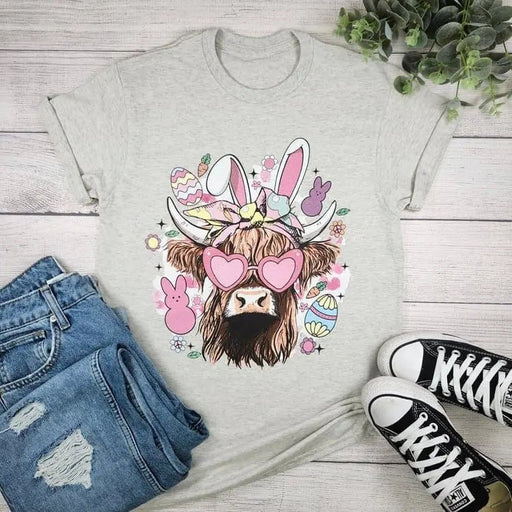 Eastern Highland Cow T-shirt - LECCE