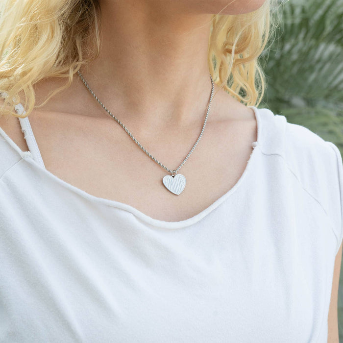 Stainless Steel Rope Chain Necklace