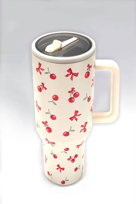 40oz Spill Free Stainless Steel Vacuum Tumbler