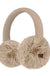 EMS0155 Faux Mink Fur Knitted Earmuffs - LECCE