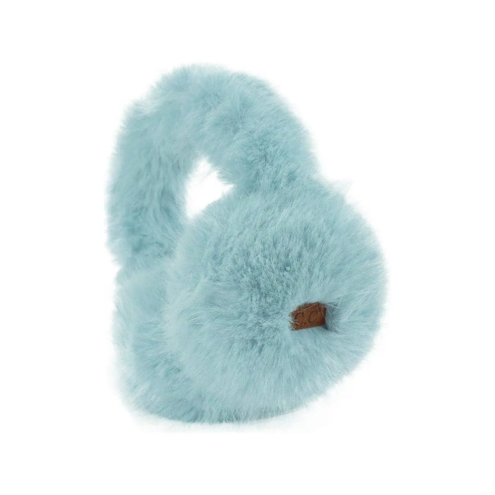 EMS4350 Long Faux Fur Cozy Earmuffs - LECCE