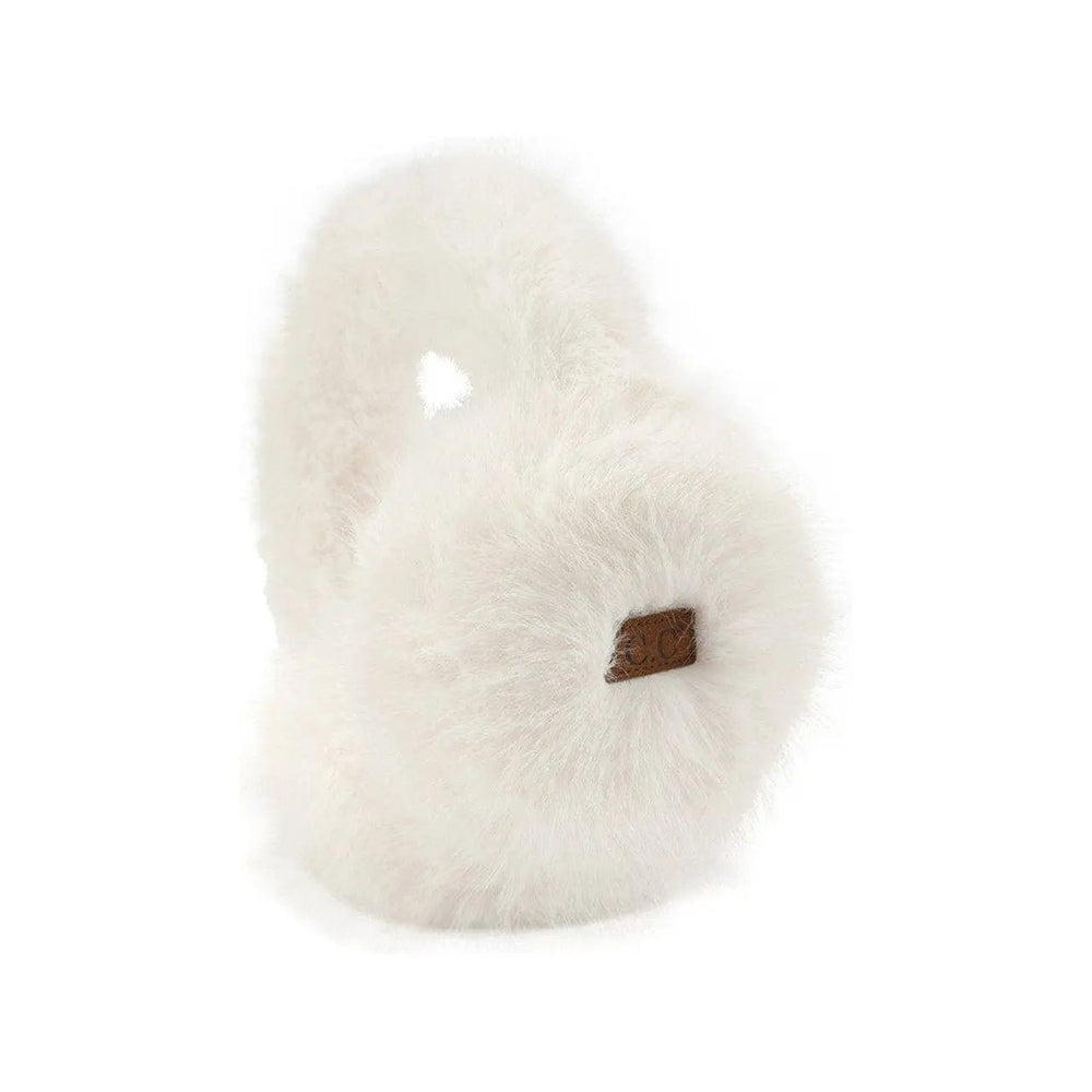 EMS4350 Long Faux Fur Cozy Earmuffs - LECCE