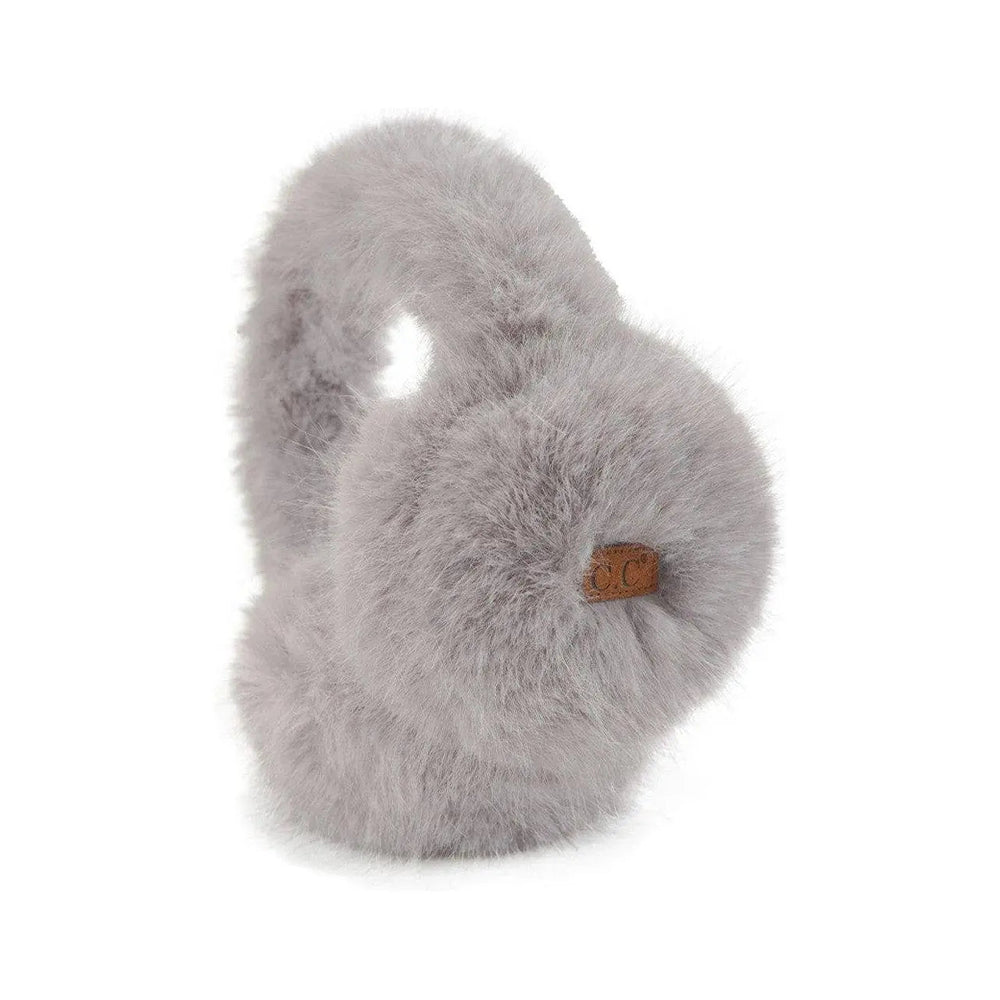 EMS4350 Long Faux Fur Cozy Earmuffs - LECCE