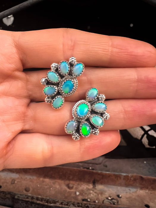 Cute Little Half Cluster Blossom Earrings - MADE TO ORDER Krush Kandy