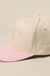 MAMA Ribbon Embroidered Two-Tone Trucker Hat Fashion City