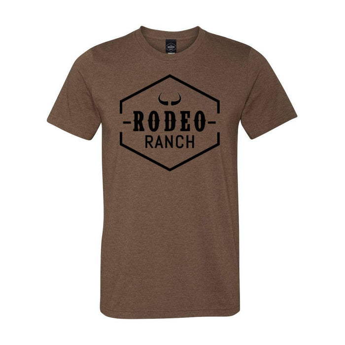 Rodeo Ranch Classic Logo Short Sleeve Shirt - Heather Brown