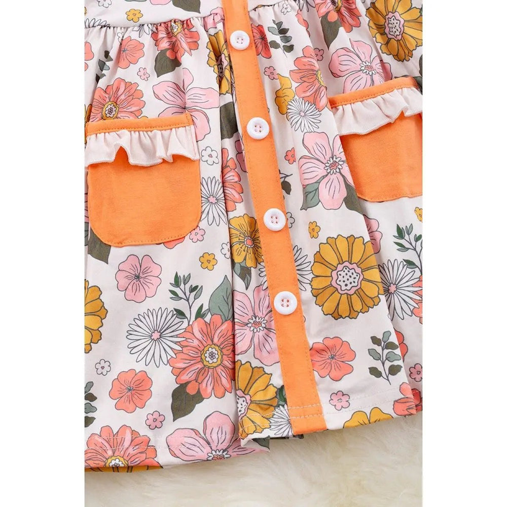 Fallish Floral Prnted Dress. - LECCE