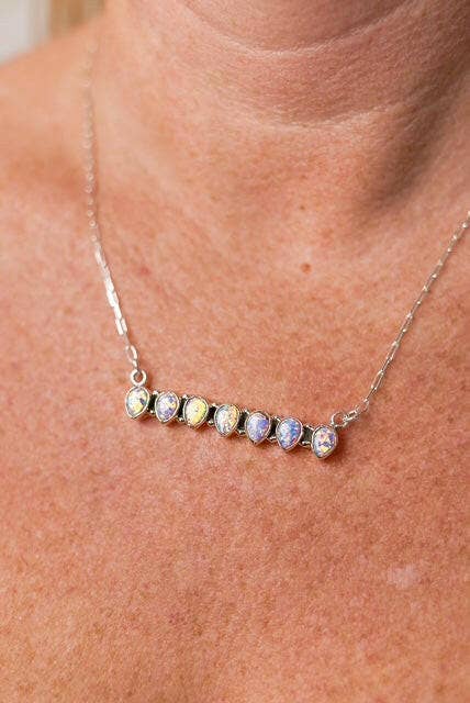 Set the Bar High Sterling Silver Necklace - MADE TO ORDER Krush Kandy