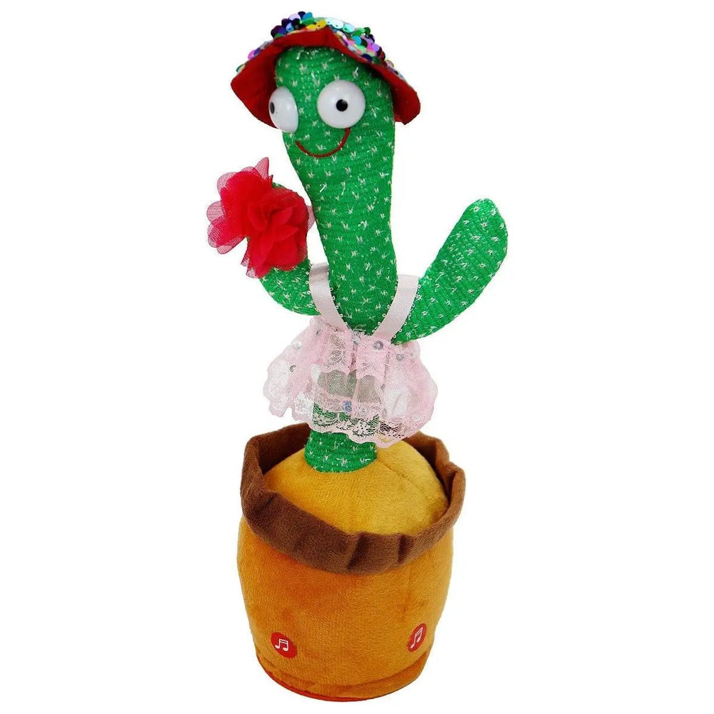 Fiesta Sombrero Cactus Sound Mimicking Dancing Toy - LECCE