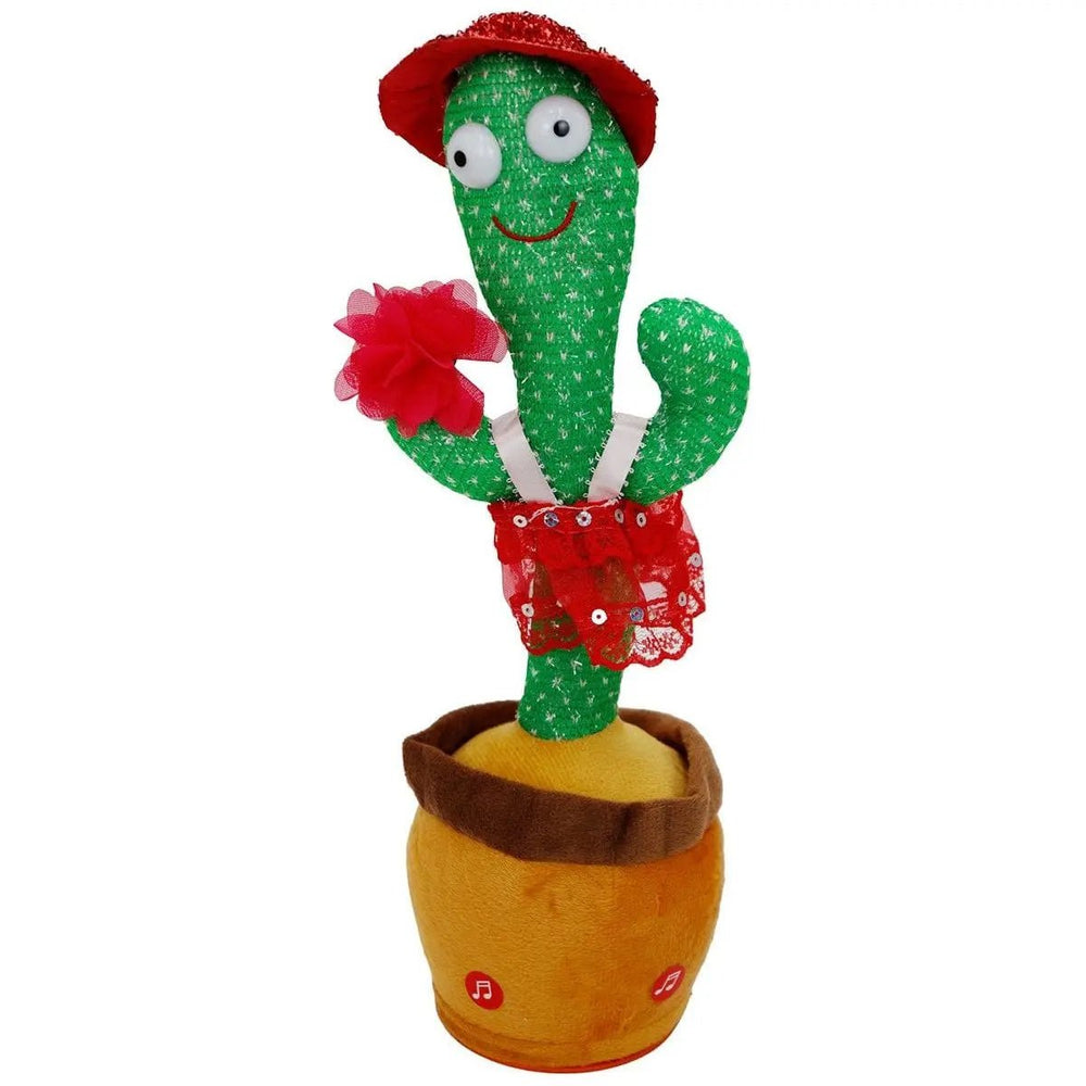 Fiesta Sombrero Cactus Sound Mimicking Dancing Toy - LECCE
