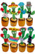 Fiesta Sombrero Cactus Sound Mimicking Dancing Toy - LECCE