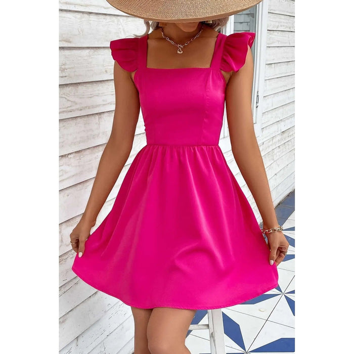 Fit and Flare Mini Dress - LECCE