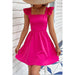 Fit and Flare Mini Dress - LECCE