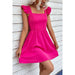 Fit and Flare Mini Dress - LECCE