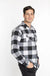 Flannel - Button Down - Plaid - Fornt Pockets - LECCE
