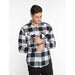 Flannel - Button Down - Plaid - Fornt Pockets - LECCE