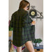 Flannel Shirts Dress With Long Sleeve - LECCE